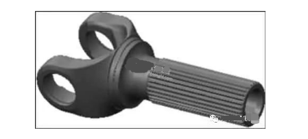 Optimized-Model-Diagram-of-Spline-Shaft-Yoke